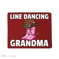 Womens Line Dance Grandma Country Music Dancing Dancer Mousepad thumb 0