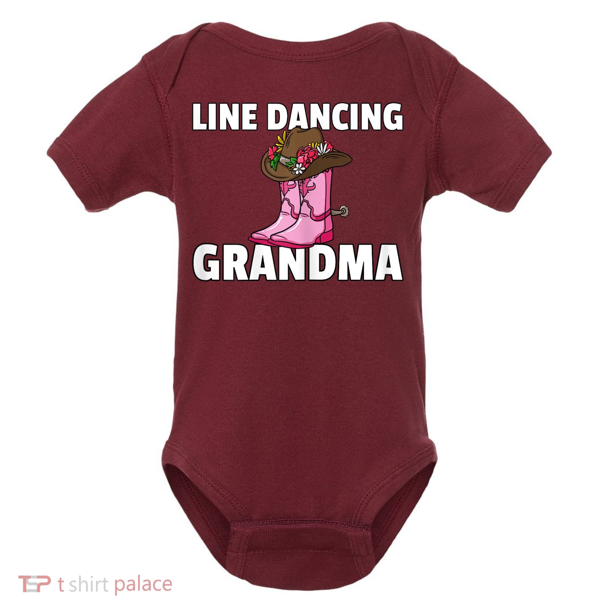 Womens Line Dance Grandma Country Music Dancing Dancer Baby Bodysuit