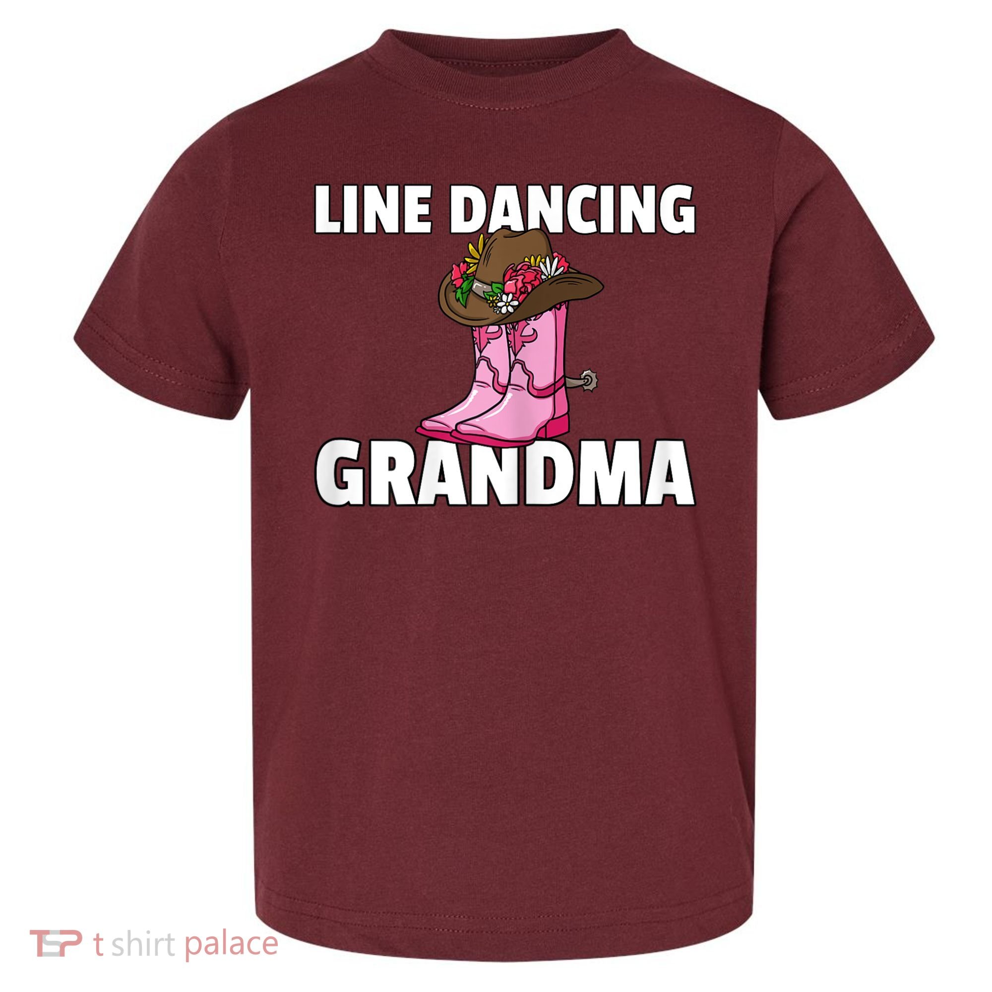 Womens Line Dance Grandma Country Music Dancing Dancer Toddler T-Shirt