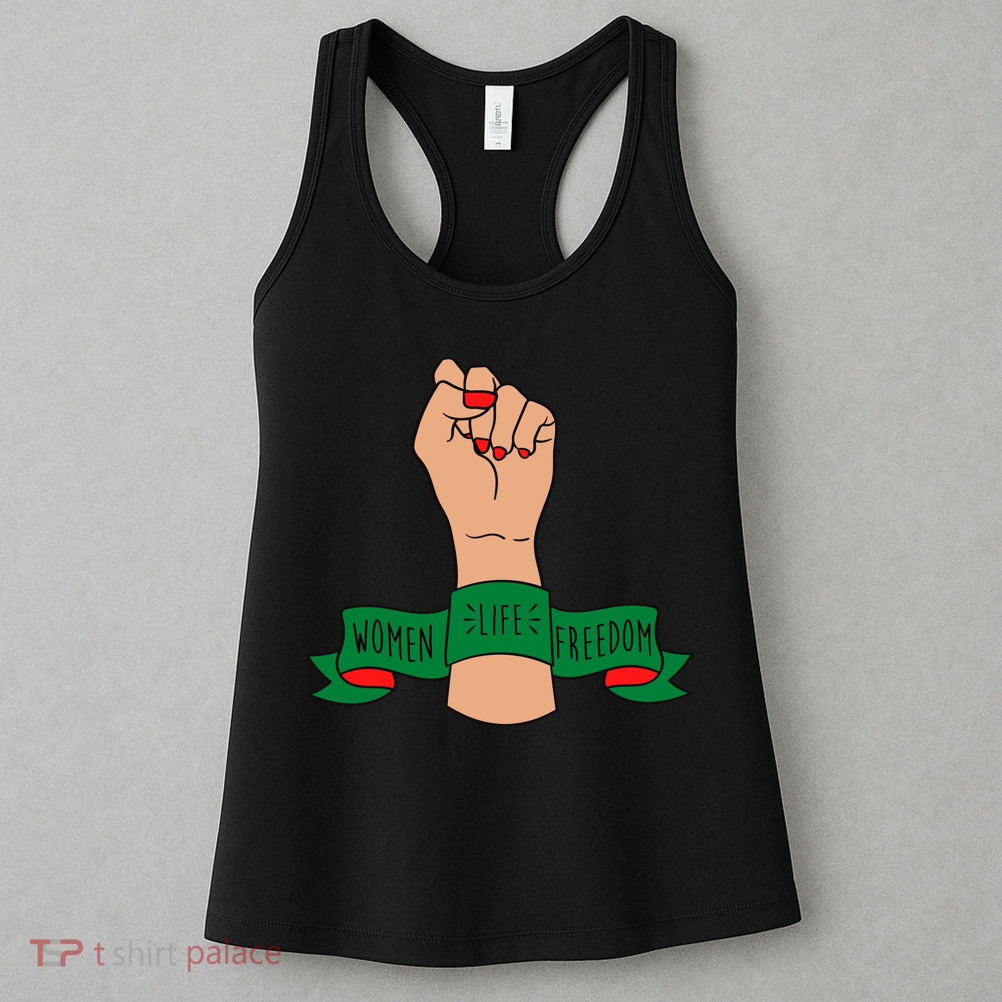 Women Life Freedom Iran Power Fist Women's Tank Top