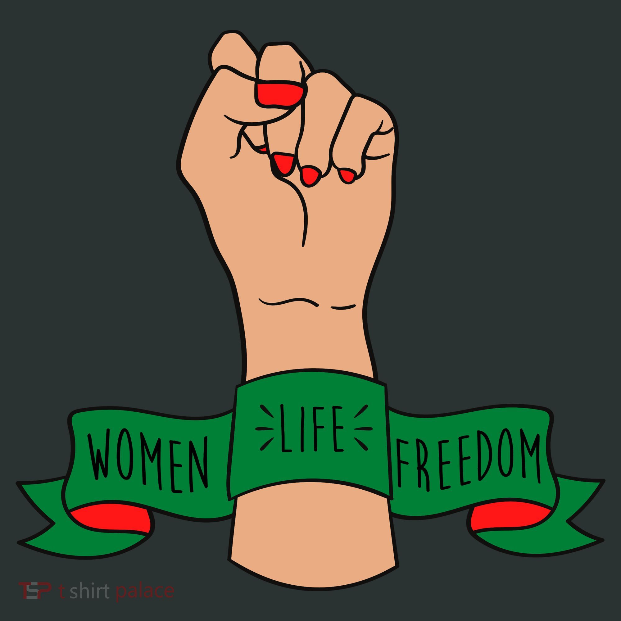 Women Life Freedom Iran Power Fist Sweatshirt