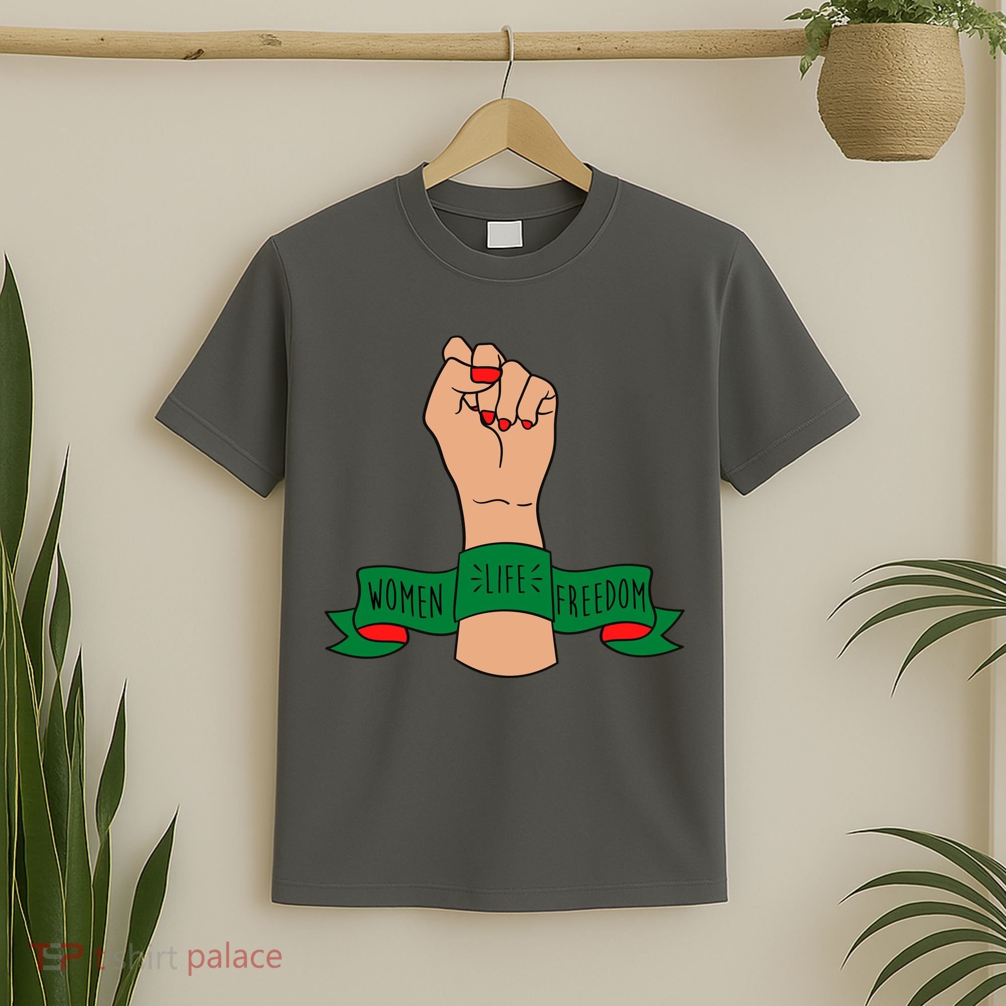 Women Life Freedom Iran Power Fist T-Shirt