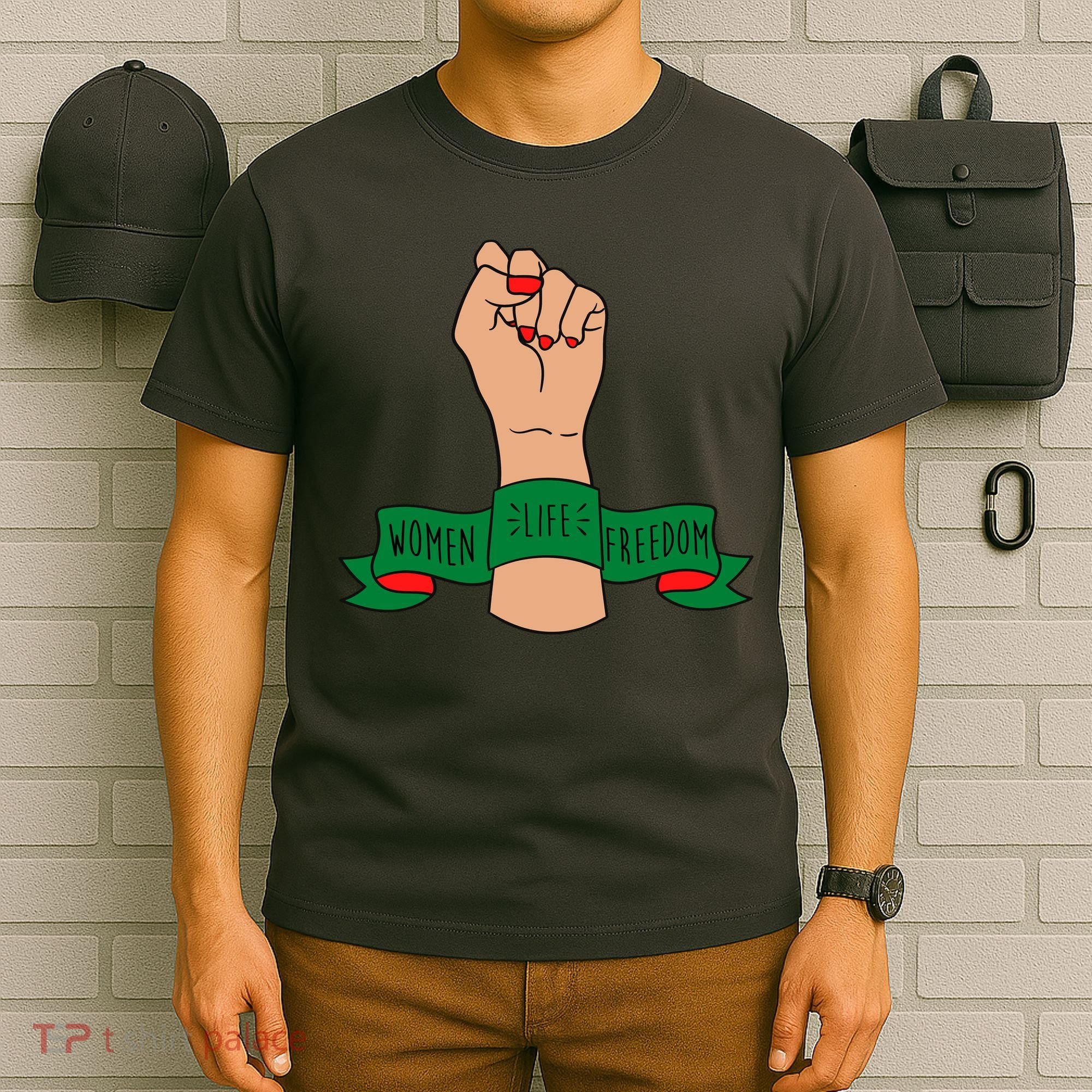 Women Life Freedom Iran Power Fist T-Shirt