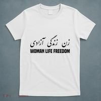 Woman Life Freedom Iran Zan Zendegi Azadi Persian T-Shirt thumb 5