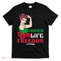 Women Life Freedom, Support Women Iran, Cute Iranian Women T-Shirt thumb 0