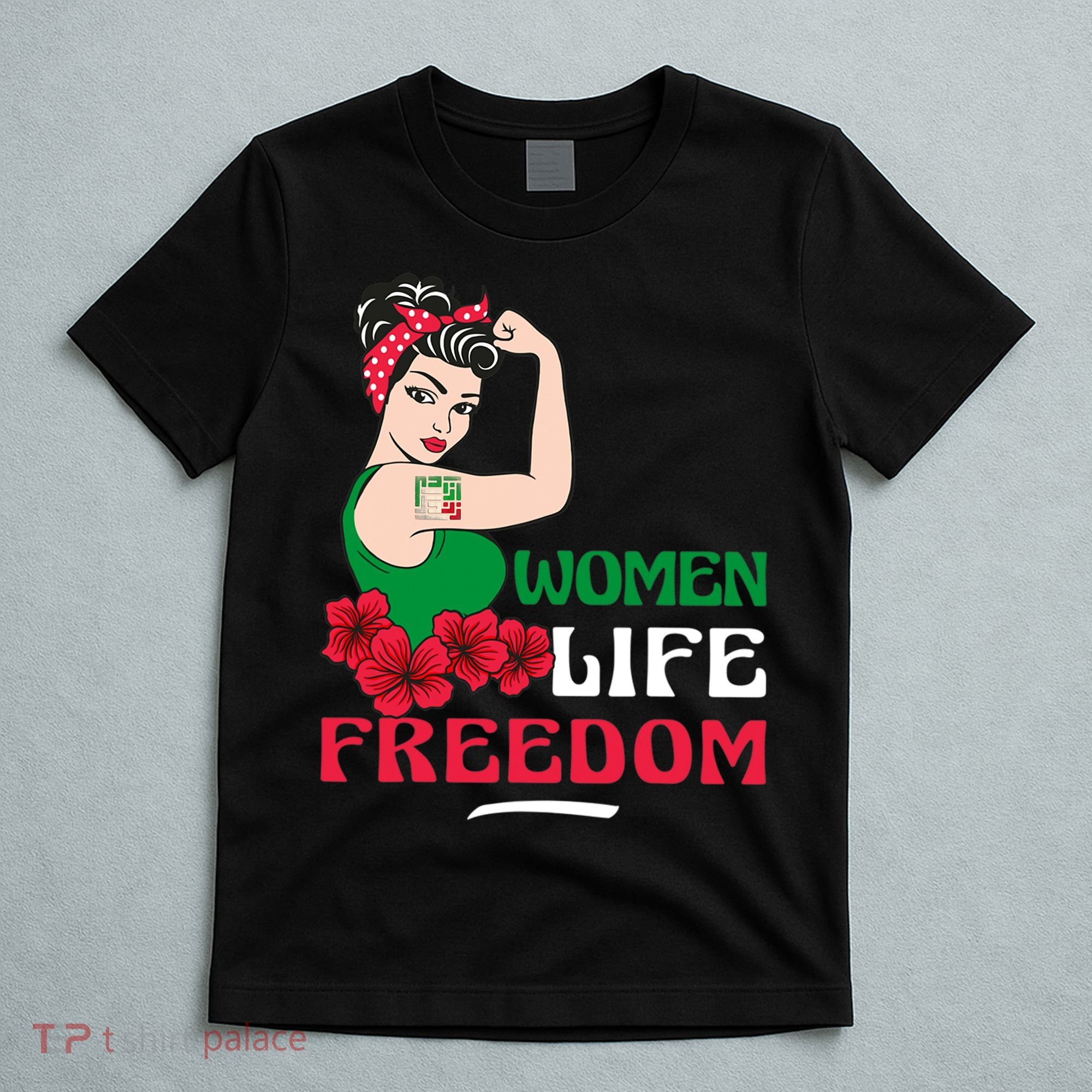 Women Life Freedom, Support Women Iran, Cute Iranian Women T-Shirt