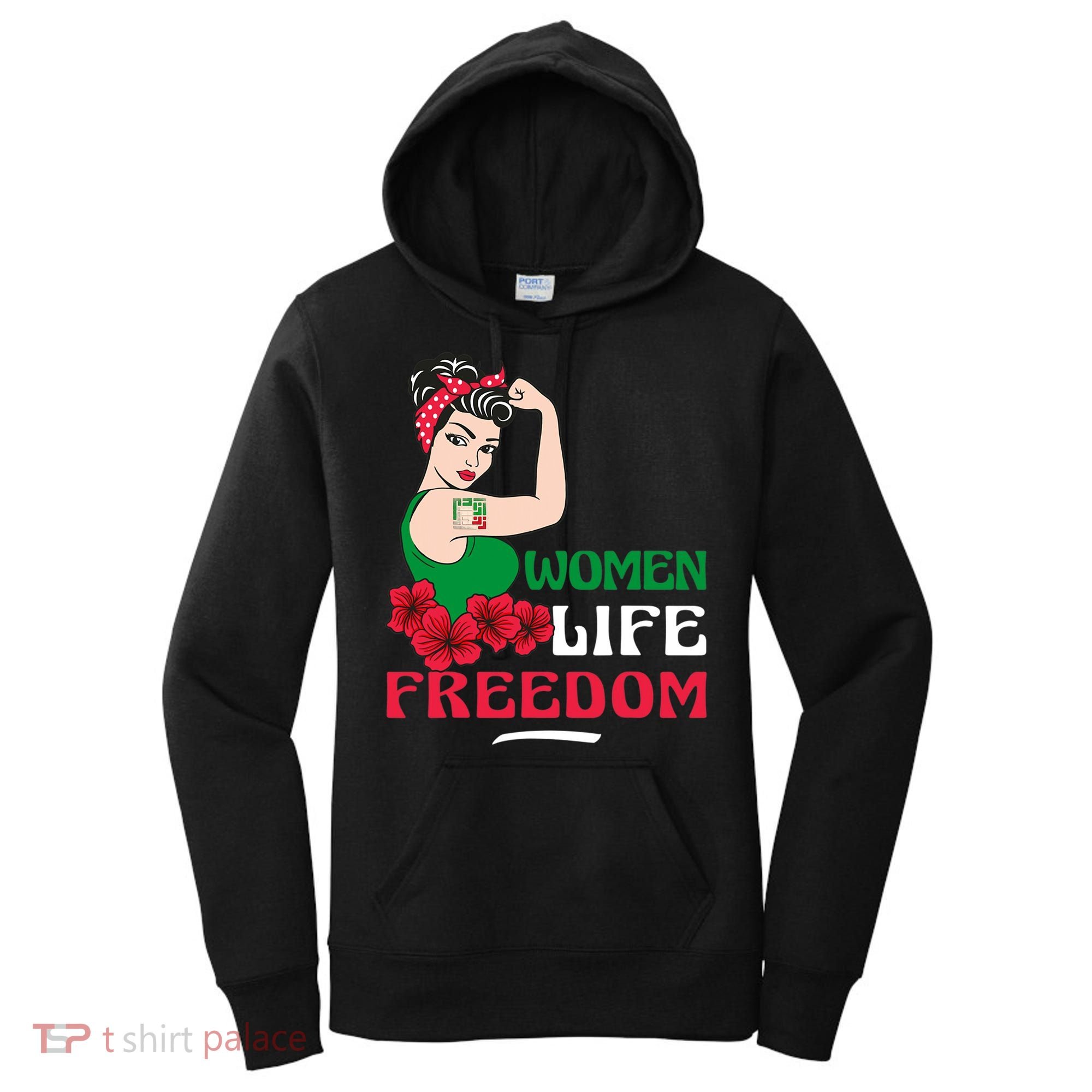 Women Life Freedom, Support Women Iran, Cute Iranian Women Women's Hoodie