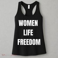 Women Life Freedom Stand With Women Of Iran Women's Tank Top thumb 3