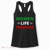 Women Life Freedom Shirt Zan Zendegi Azadi Iran Women's Tank Top thumb 0