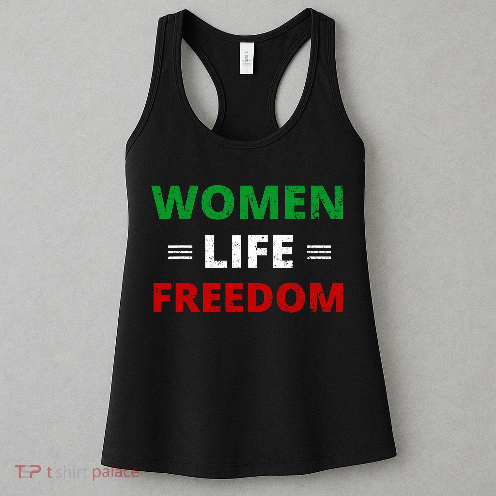 Women Life Freedom Shirt Zan Zendegi Azadi Iran Women's Tank Top