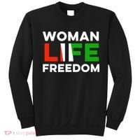 Woman Life Freedom Stand With Women Freedom Sweatshirt thumb 0
