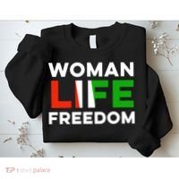 Woman Life Freedom Stand With Women Freedom Sweatshirt thumb 2