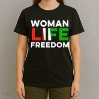 Woman Life Freedom Stand With Women Freedom T-Shirt thumb 4