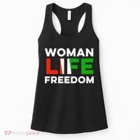 Woman Life Freedom Stand With Women Freedom Women's Tank Top thumb 0