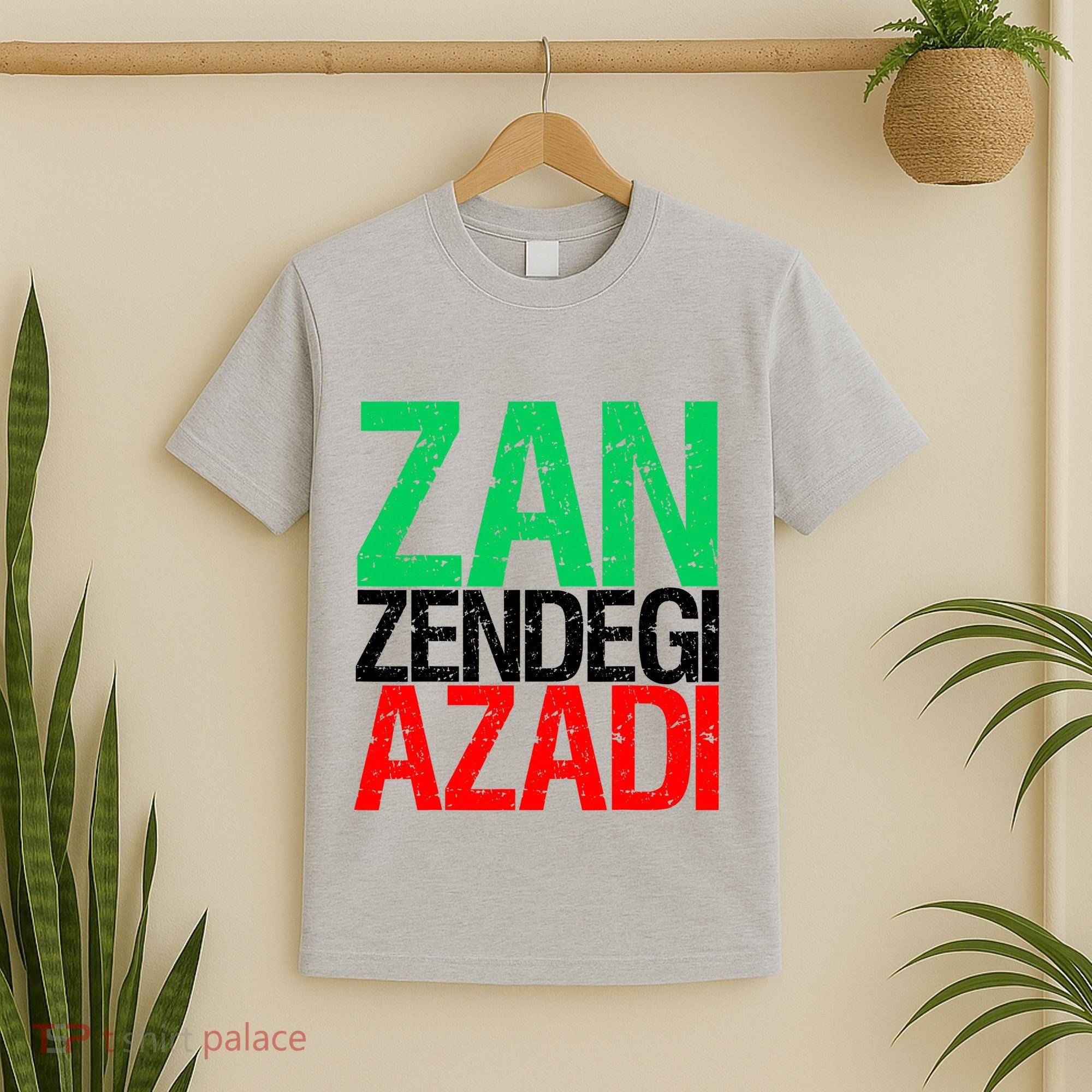 Woman Life Freedom Iran Zan Zendegi Azadi Persian T-Shirt