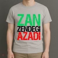 Woman Life Freedom Iran Zan Zendegi Azadi Persian T-Shirt thumb 3