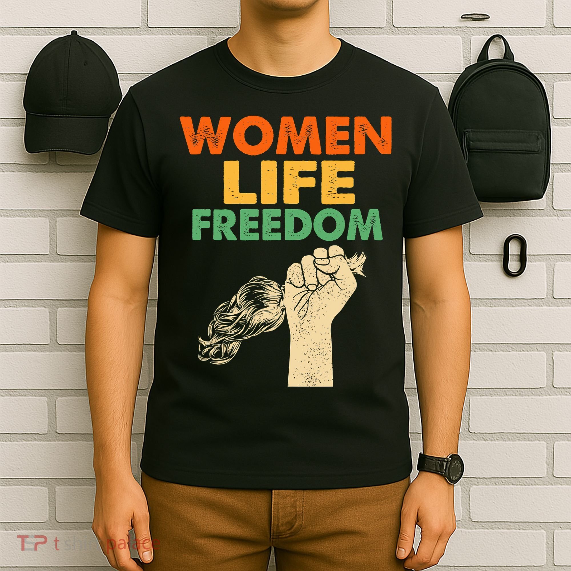 Women Life Freedom Iran Feminist Vintage T-Shirt