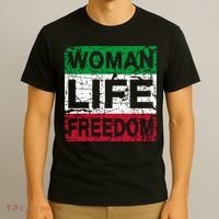 WOMAN LIFE FREEDOM IRAN RISE WITH THE WOMAN Support Woman T-Shirt thumb 3