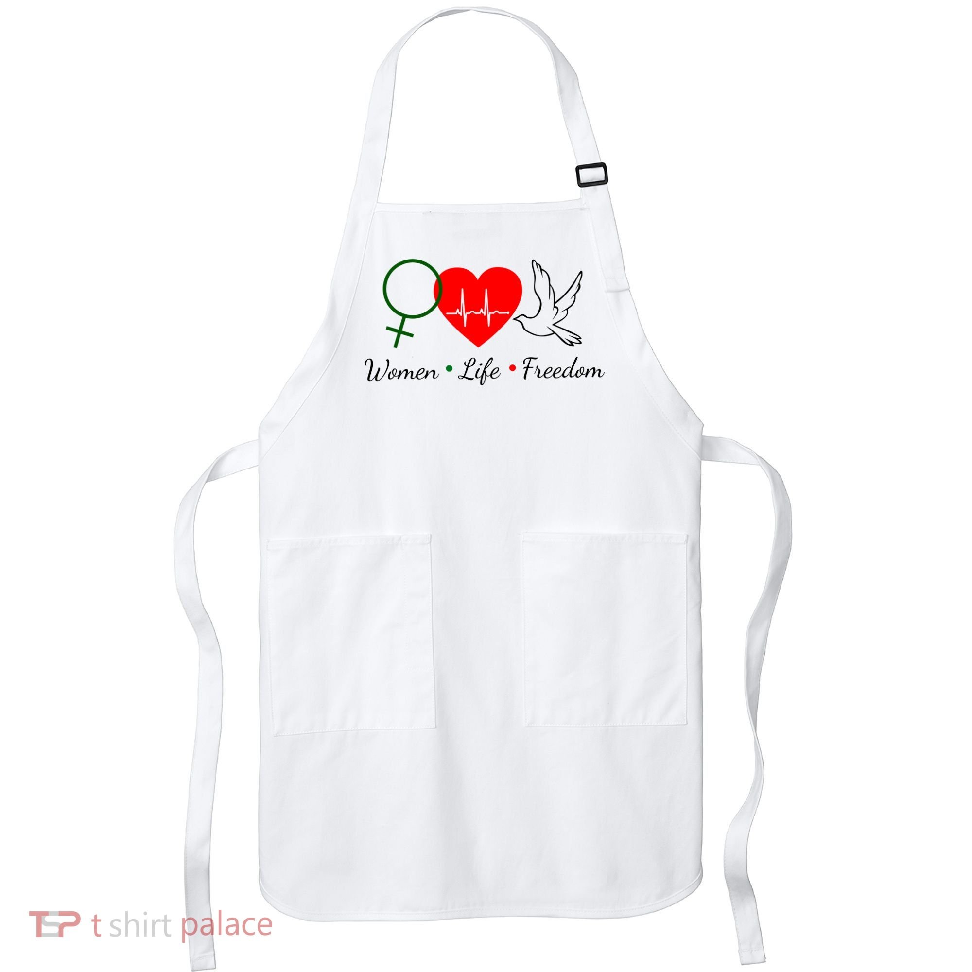 Women Life Freedom Equality Apron