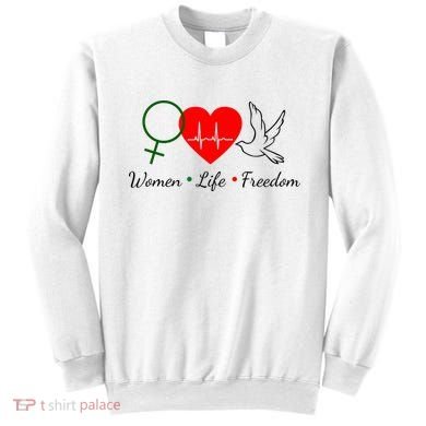 Women Life Freedom Equality Sweatshirt
