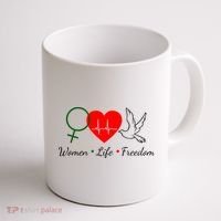Women Life Freedom Equality Coffee Mug thumb 1