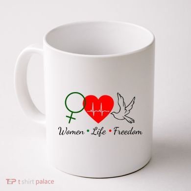Women Life Freedom Equality Coffee Mug