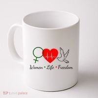 Women Life Freedom Equality Coffee Mug thumb 0