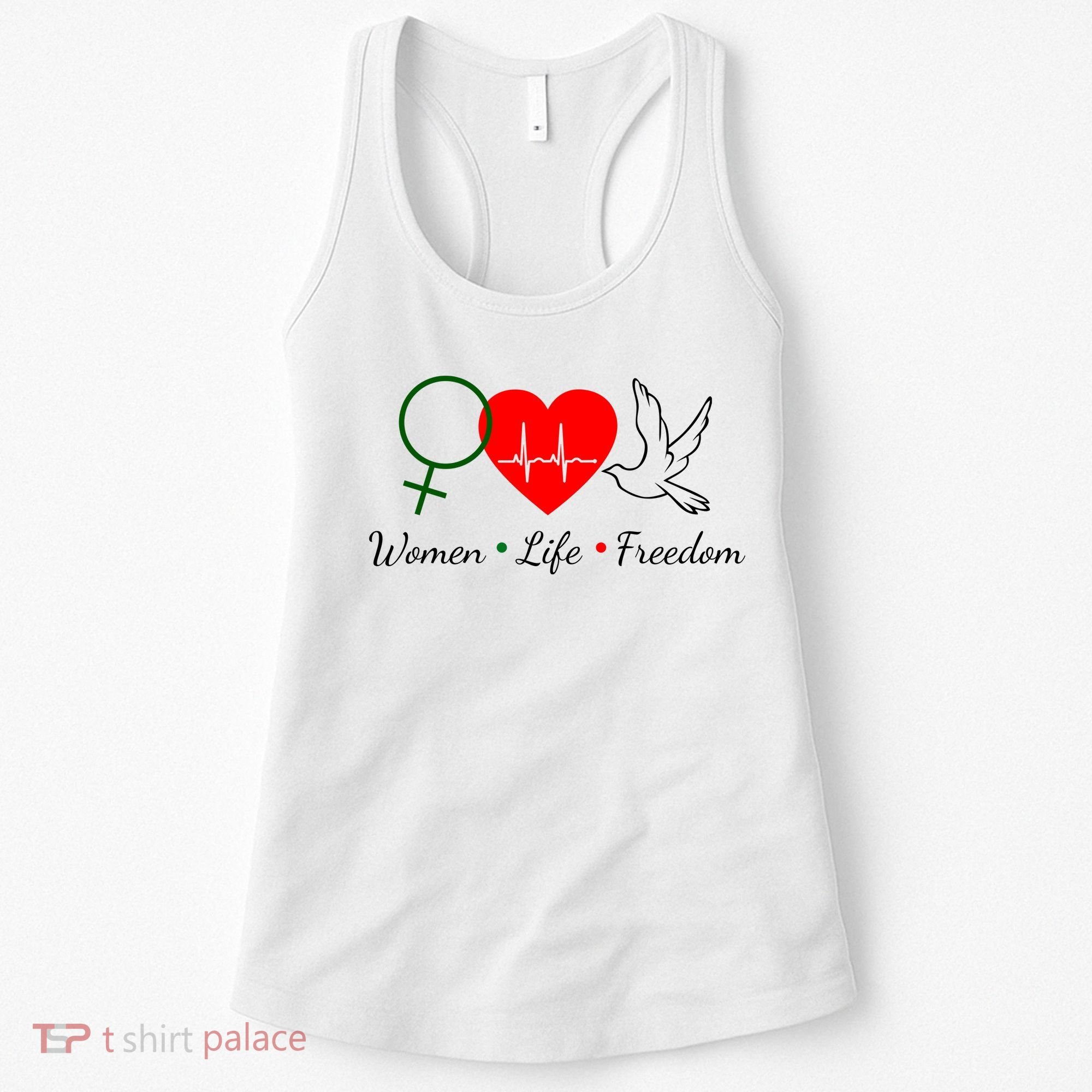 Women Life Freedom Equality Women's Tank Top