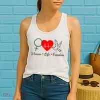 Women Life Freedom Equality Women's Tank Top thumb 2