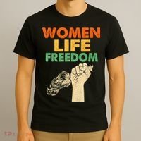 Women Life Freedom Iran Feminist Vintage T-Shirt thumb 3