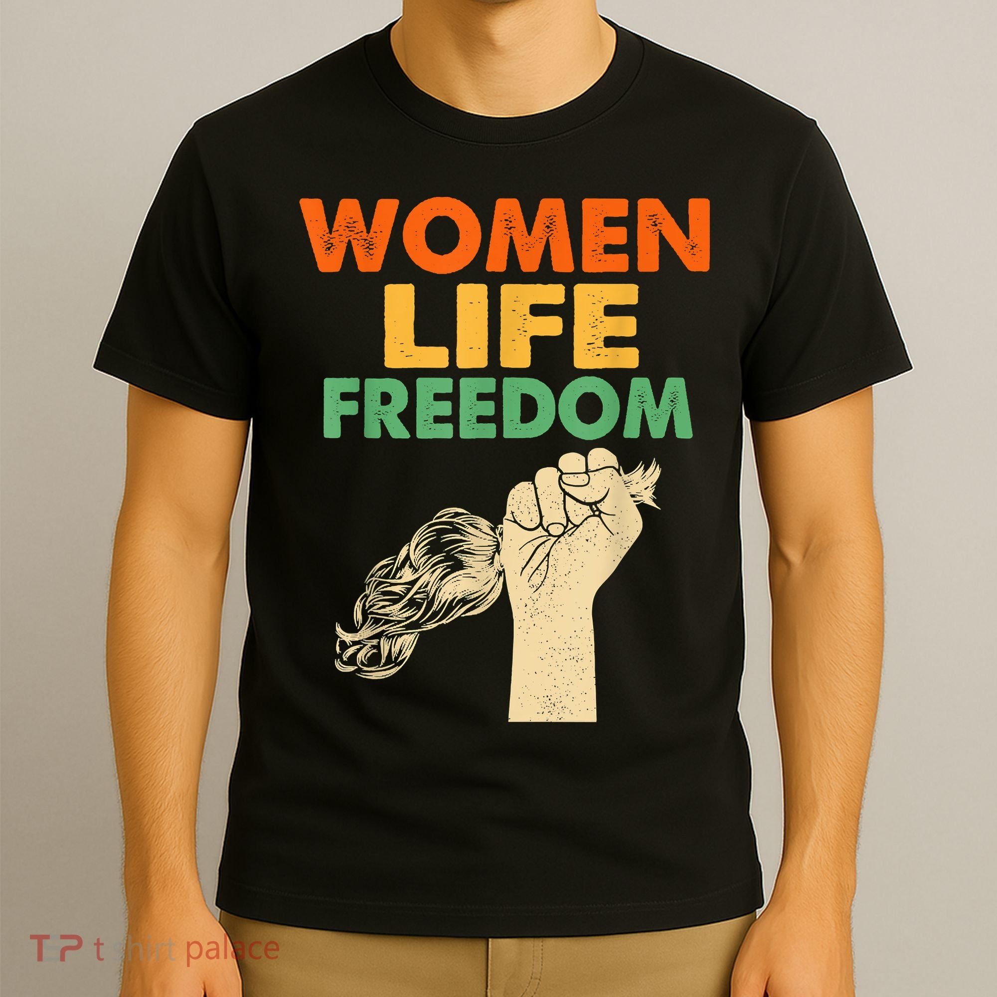 Women Life Freedom Iran Feminist Vintage T-Shirt