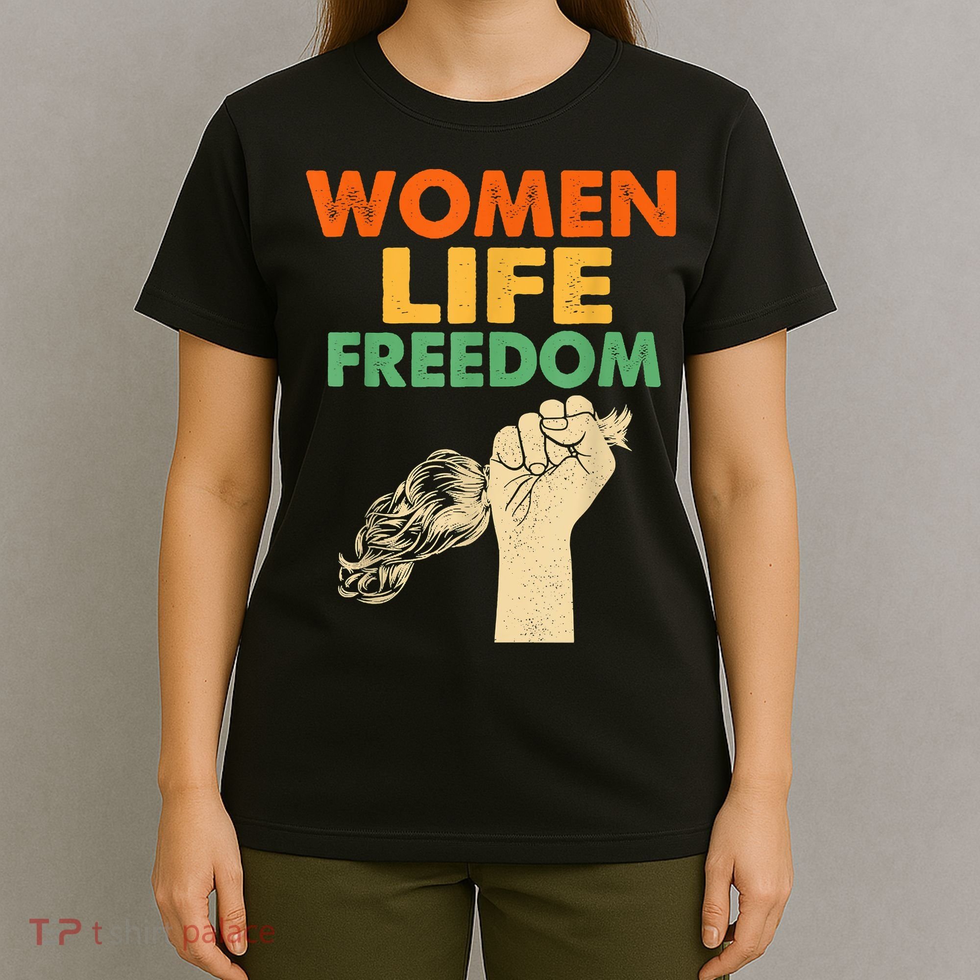 Women Life Freedom Iran Feminist Vintage T-Shirt