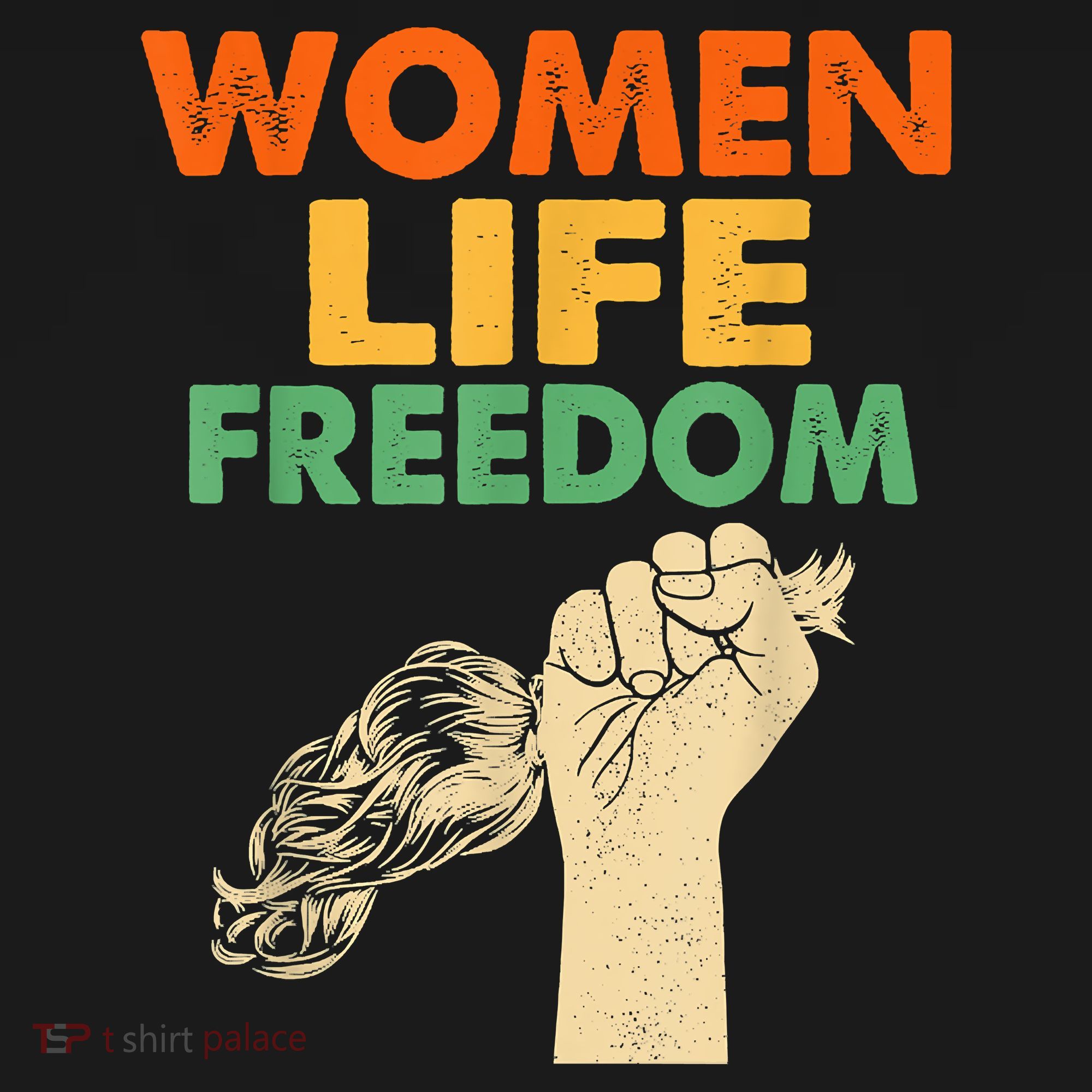 Women Life Freedom Iran Feminist Vintage T-Shirt