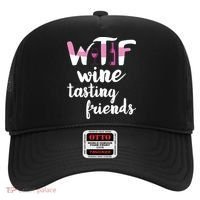 Wine Lover Funny WTF Wine Tasting Friends Drinking Wine Hat thumb 0