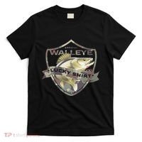 Walleye Lucky Funny Accessories To Walleye Fishing T-Shirt thumb 0