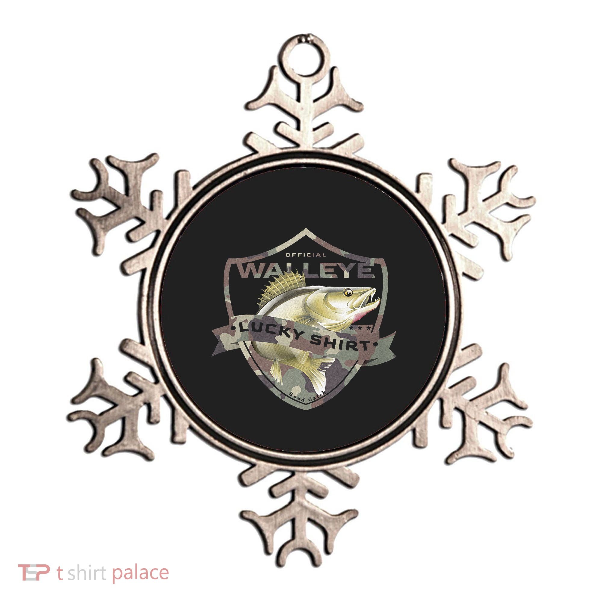 Walleye Lucky Funny Accessories To Walleye Fishing Ornament
