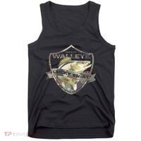 Walleye Lucky Funny Accessories To Walleye Fishing Tank Top thumb 0
