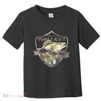 Walleye Lucky Funny Accessories To Walleye Fishing Toddler T-Shirt thumb 0