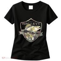 Walleye Lucky Funny Accessories To Walleye Fishing Women's T-Shirt thumb 0