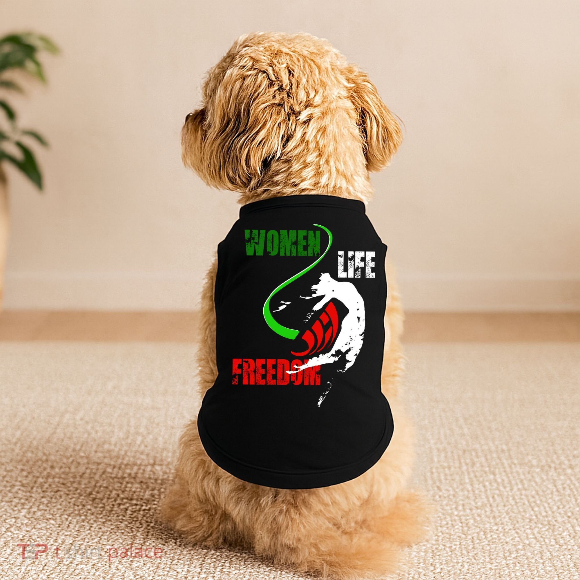 Women Life Freedom Iran Protest Doggie Tank