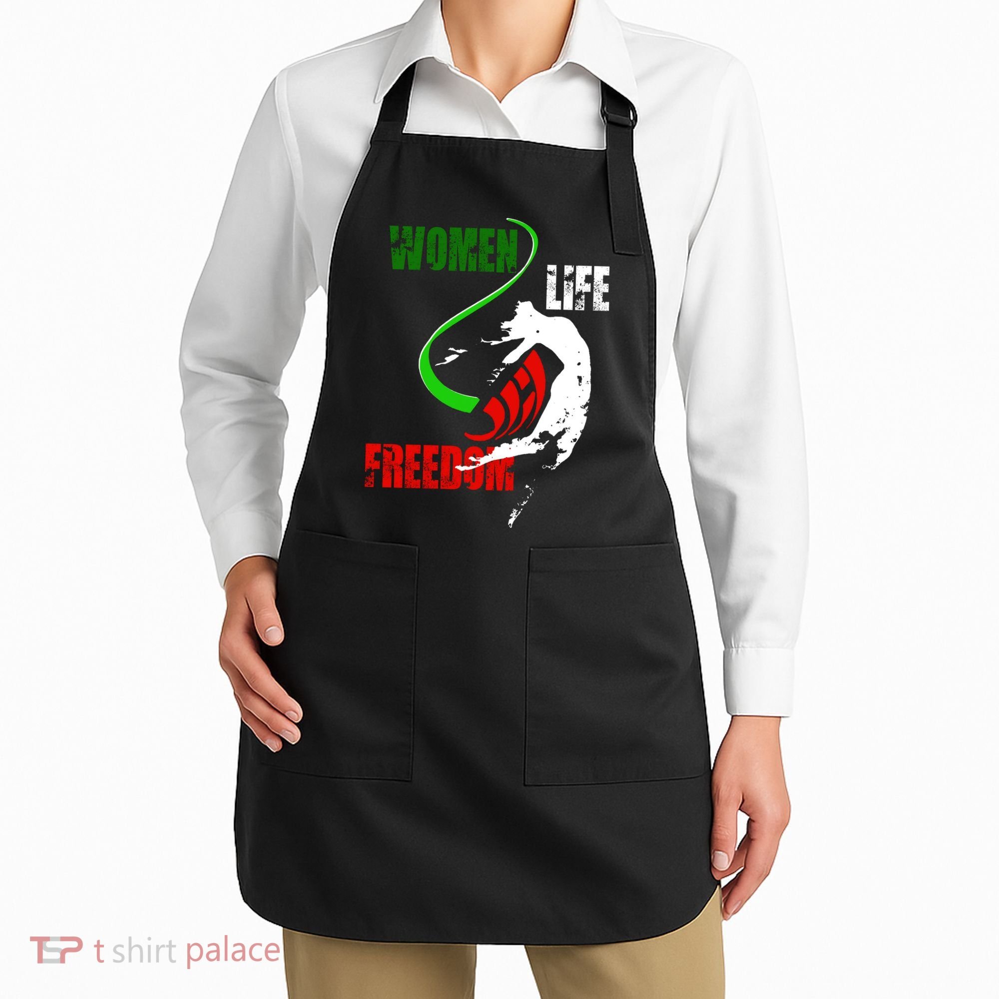 Women Life Freedom Iran Protest Apron