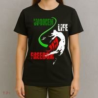 Women Life Freedom Iran Protest T-Shirt thumb 4