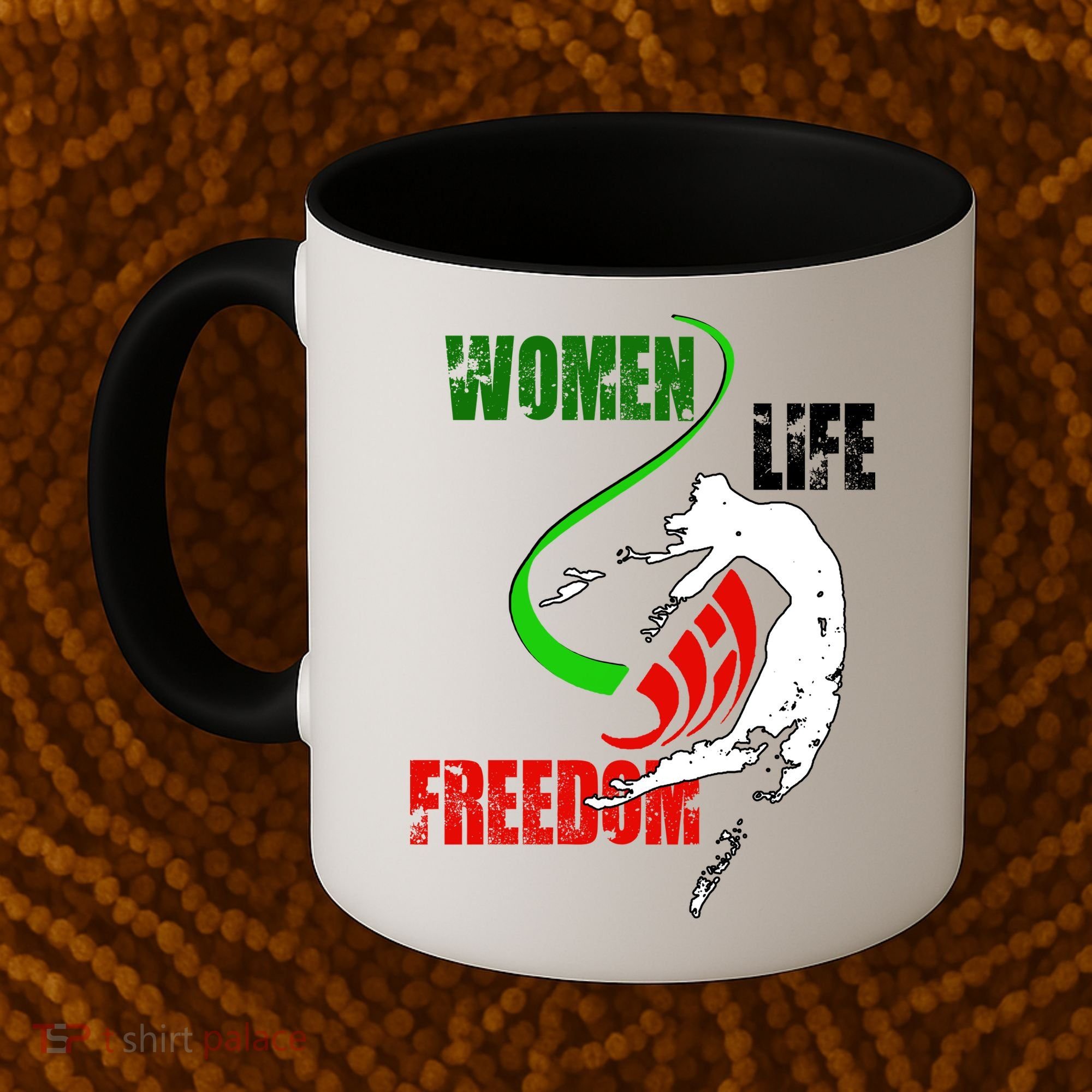 Women Life Freedom Iran Protest Coffee Mug
