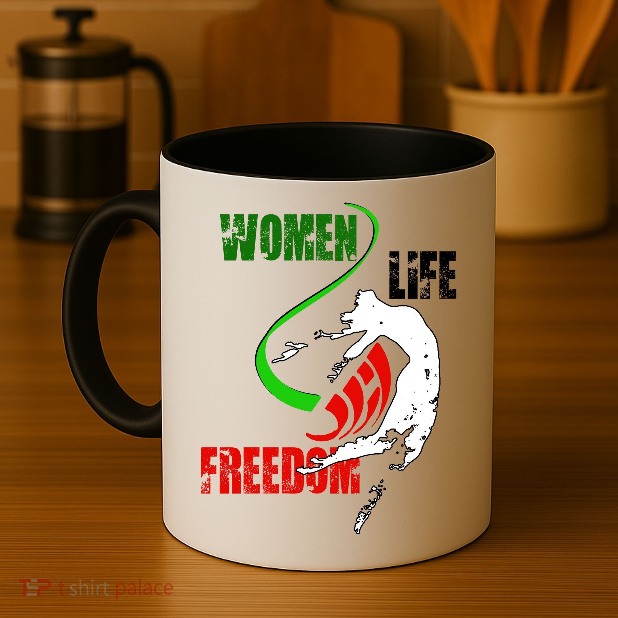 Women Life Freedom Iran Protest Coffee Mug