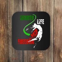 Women Life Freedom Iran Protest Coaster thumb 0