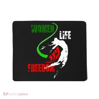 Women Life Freedom Iran Protest Mousepad