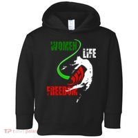 Women Life Freedom Iran Protest Toddler Hoodie thumb 0