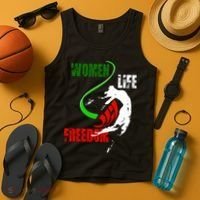 Women Life Freedom Iran Protest Tank Top thumb 4
