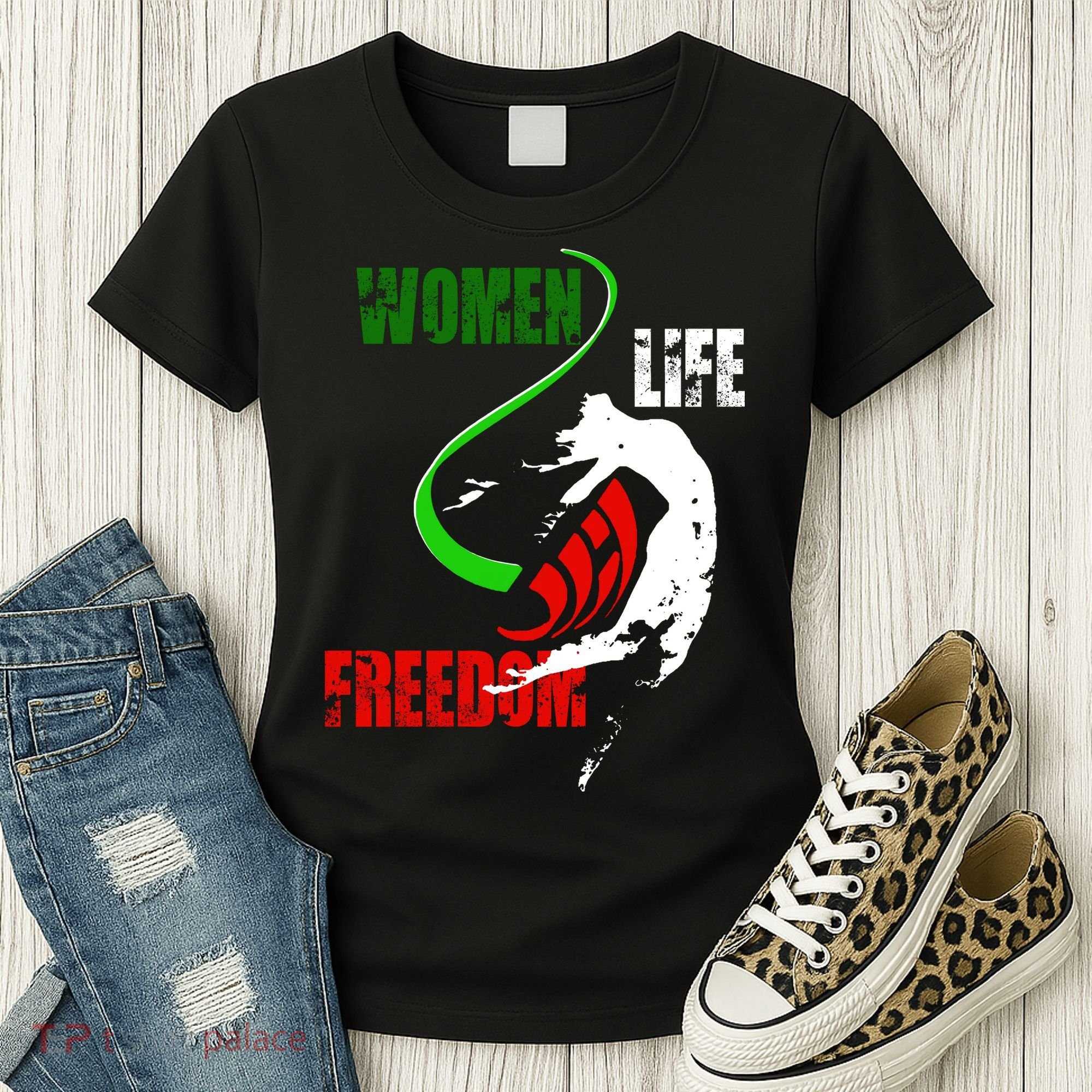 Women Life Freedom Iran Protest Women's T-Shirt