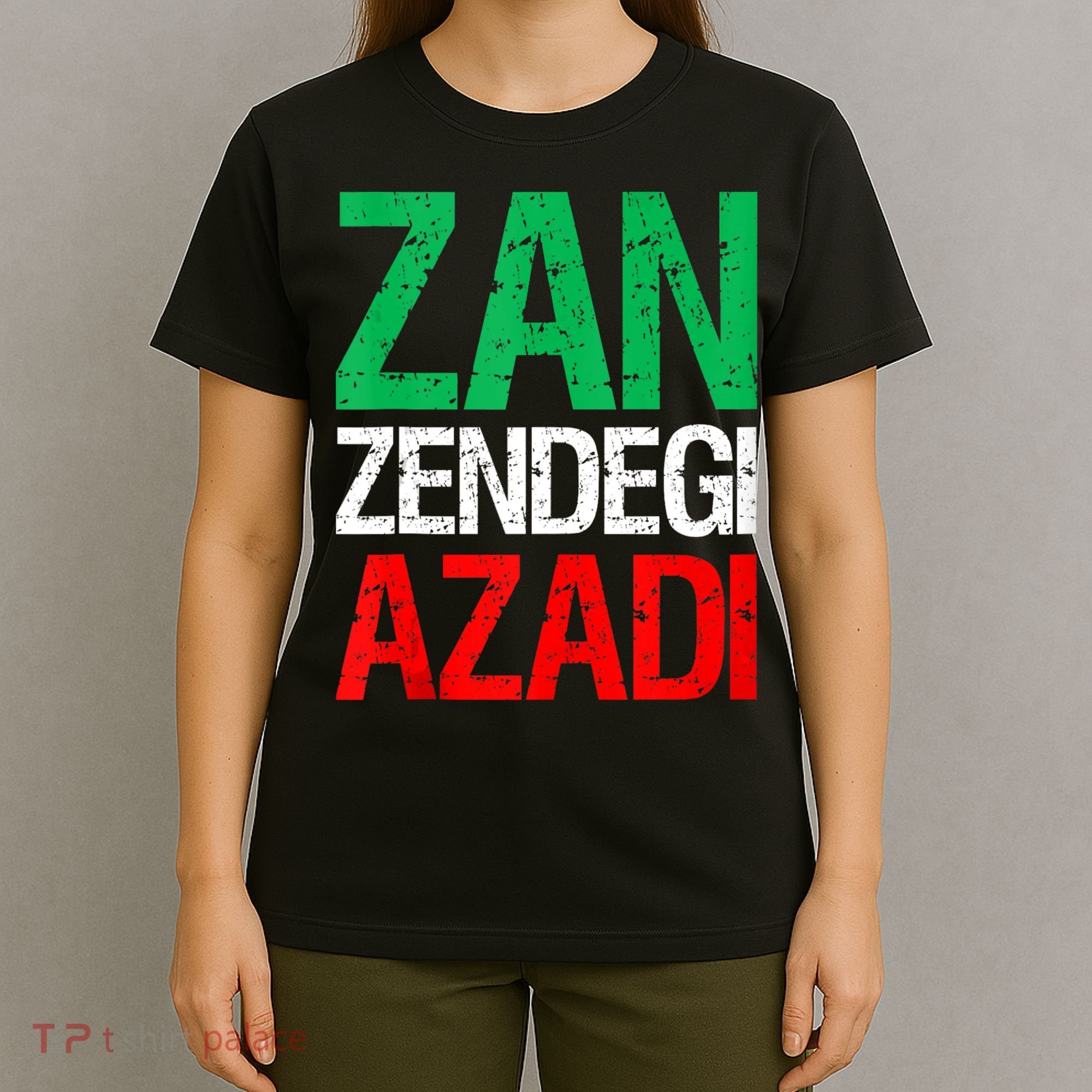 Woman Life Freedom Iran Zan Zendegi Azadi Persian T-Shirt